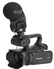 Stereo VideoMic PRO na Canon XA10 (Kliknutí zvětší)