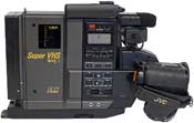 Boční detail videokamery JVC (Kliknutí zvětší)