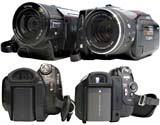 Pásková HDV-čka: Sony HC9 a Canon HV30 (Kliknutí zvětší)