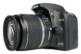 Nová zrcadlovka Canon EOS 1000D (Klikni pro zvětšení)