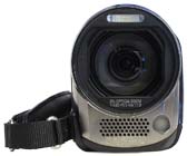 Detail objektivu kamery HDC-SD60 (Kliknutí zvětší)