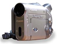 Nový Canon DC10 v předním pohledu (Klikni pro zvětšení)