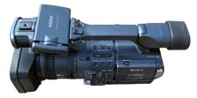 První HDV-kamer světa: Sony FX1 (Klikni pro zvětšení)