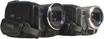 Duo AVCHD-kamer Canon HG20/21 (Klikni pro zvětšení)