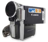 Nová dlaňová kamera Canon HV10 (Klikni pro zvětšení)