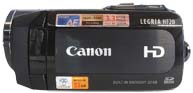 Canon HF20 má vestavěných 32GB (Kliknutí zvětší)