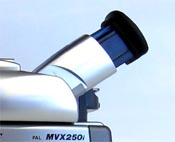 Hledáček u kamery Canon MVX250i (Klikni pro zvětšení)