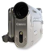 Objektiv DVD-novinek Canon zepředu (Klikni pro zvětšení)