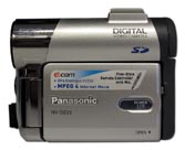 Panasonic NV-GS55 zboku (Klikni pro zvětšení)