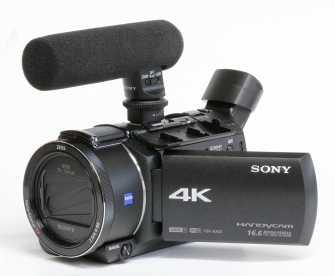 Sony - externí mikrofon na videokameře