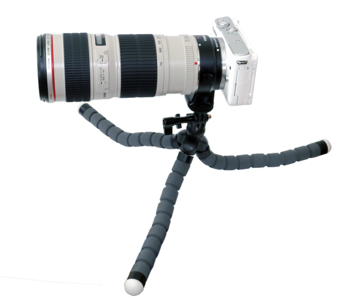 Fotoaparát Canon EOS M10 + adaptér EF EPS M + 70-200mm