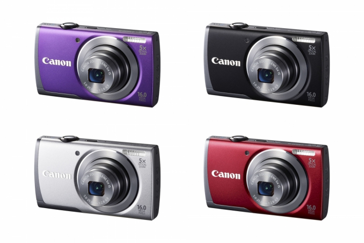 Barevné varianty fotoaparátu Canon PowerShot A3500 IS