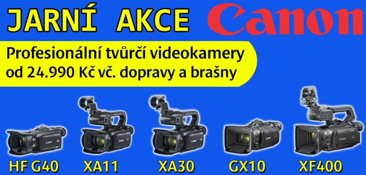 Jarní AKCE firmy VIDEOKAMERY CZ v Brně