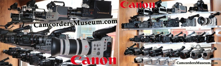 Dva detaily 1. etapy Muzea VIDEOKAMER: Canon-analog