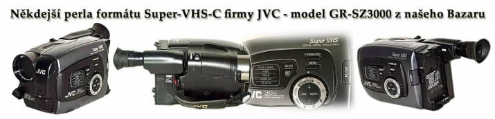 Videokamera JVC GR-SZ3000 formátu Super-VHS-C