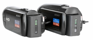 Dvojice videokamery Sony CX450 a CX625...