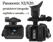 Videokamery Panasonic HC-X2/X20 zepředu a zezadu