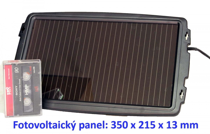 Zkoušený fotovoltaický panel