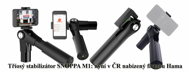Stabilizátor SNOPPA M1 nabízený firmou Hama