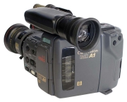 Videokamera Canon někdejšího formátu s 8mm páskou