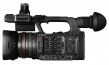Videokamera Canon XF605 v detailu ovládání zleva...