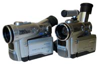 Obě kamery Sharp - názorně (Klikni pro zvětšení)