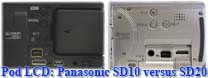 Detaily stěn pod LCD: SD10 vs. SD20 (Klikni pro zvětšení)