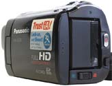 Model Panasonic HDC-SD10 zezadu (Klikni pro zvětšení)