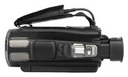 Kamera Sony HDR-CX700 v detailu shora (Kliknutí zvětší)