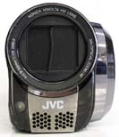 JVC HM200 v předním detailu (Kliknutí zvětší)