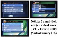 Koláž z nabídek JVC-Everio 2008 (Klikni pro zvětšení)