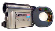 Videokamera DVD od firmy Panasonic (Klikni pro zvětšení)