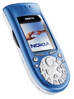 Nokia 3650 v modré barvě (Klikni pro zvětšení)