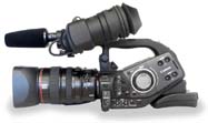 Největší HDV-kamera světa: Canon XL H1 (Kliknutí zvětší)