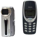 Srovnání IP1 s MT Nokia 3310 (Klikni pro zvětšení)