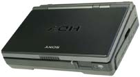 Sony GV-HD700: vzhled mini-notebooku (Kliknutí zvětší)