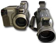 První digitální Canon a současný MVX3i (Klikni pro zvětšení)