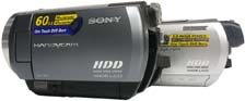 Sony SR70 v porovnání s DCR-SR90 (Klikni pro zvětšení)