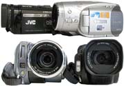 Canon HV20 a JVC MG505: srovnání (Klikni pro zvětšení)