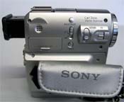 Elegance a ovládání Sony PC103 zprava (Klikni pro zvětšení)