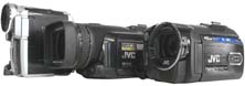 Srovnání s Canonen HV10 a JVC MG575 (Klikni pro zvětšení)