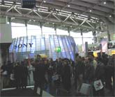 Stánek firmy Sony: CeBit v Hannoveru (Klikni pro zvětšení)