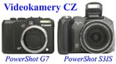Dvojice nejvyšších kompaktů Canon (Klikni pro zvětšení)