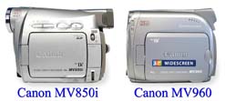 Loni vs. letos: MV850i a MV960 zboku (Klikni pro zvětšení)