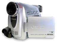 Perspektiva kamery Canon MV800 (Klikni pro zvětšení)