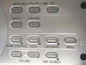 Detail ovládacích tlačítek pod LCD (Klikni pro zvětšení)