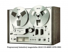 Vybavený Kotoučový magnetofon AKAI GX4000