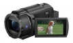 Videokamera Sony FDR-AX43 s vyklopeným displejem