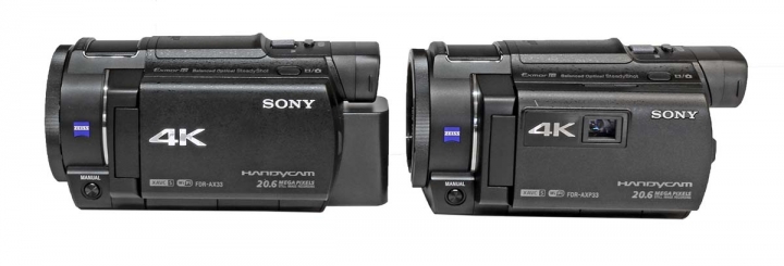Videokamery Sony AX33 a AXP33