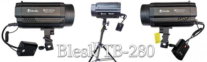 Zajímavý VELEVÝKONNÝ BLESK 4studio: TB-280 u nás